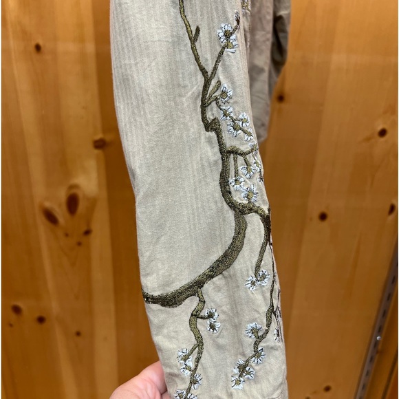 Sandy Starkman Vintage Embroidered Jacket Art Embellished Small - Picture 11 of 15